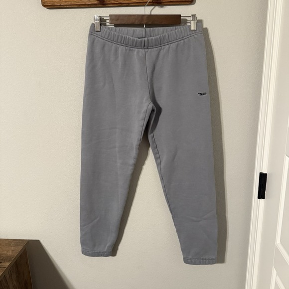 TNA Pants - TNA Sweatpants Womens S Gray Sweatfleece Cozy Fleece Snug Fit Jogger Pants